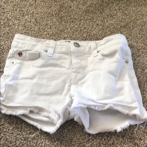 White girls shorts.